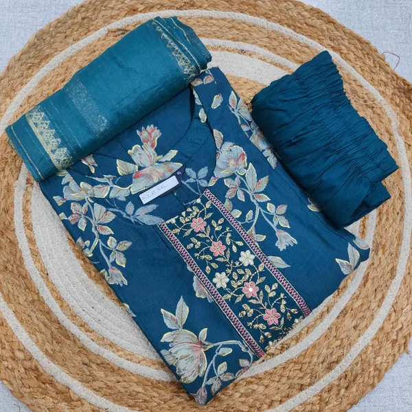 Premium Vatican Umbrella Top Bottom Dupatta | TS3666
