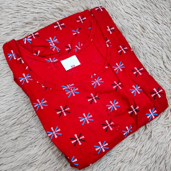 Cotton  Feeding Kurti | FK65