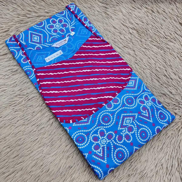 Premium Cotton Frock Style Nighty with Adjustable Rope & Side Pocket | NT3540