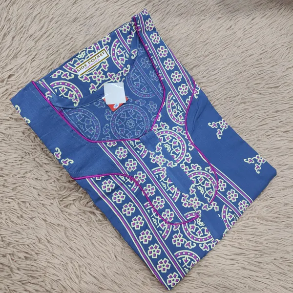 Premium Cotton Nighty 60 Inch Length | NT2938