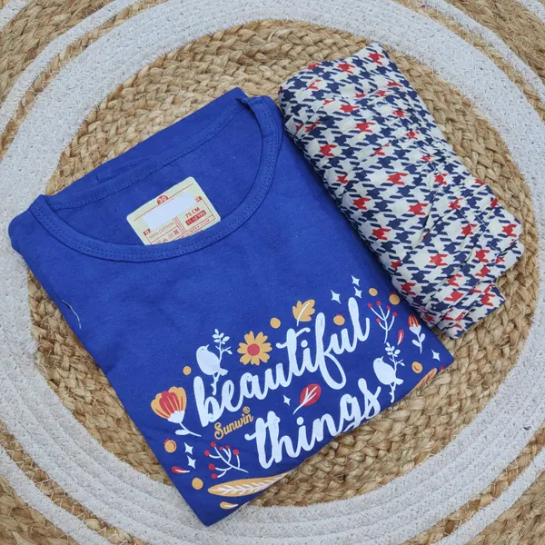 Premium Cotton Night Suit | NS471