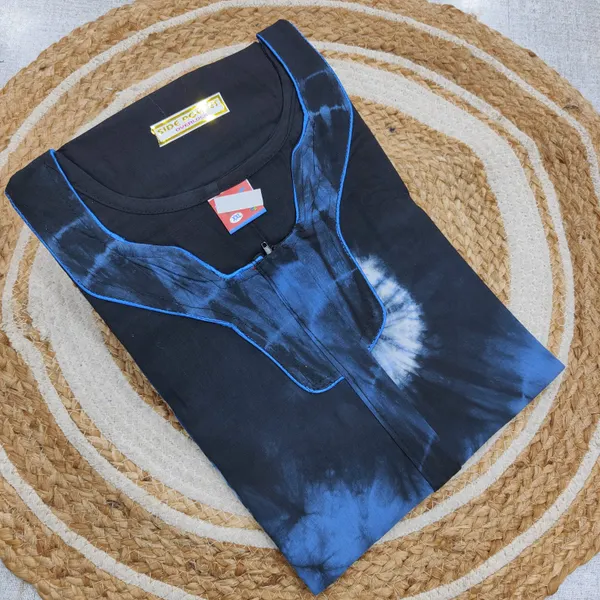 Premium Bandhini Cotton Nighty | NT3847
