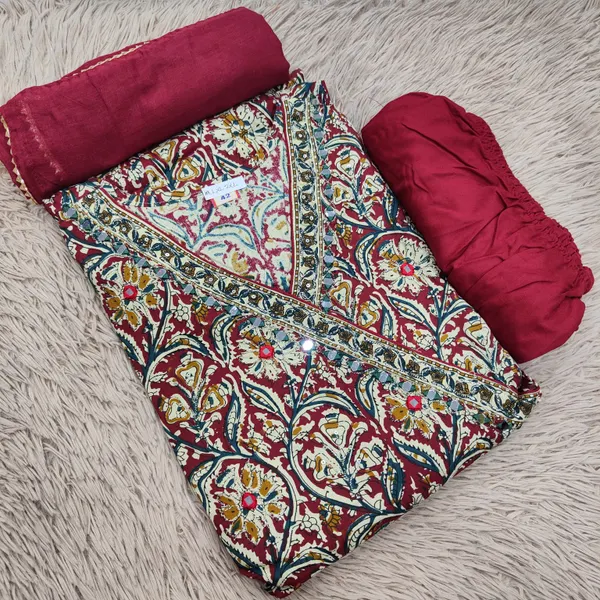 Top Bottom Dupatta Set | TS2939