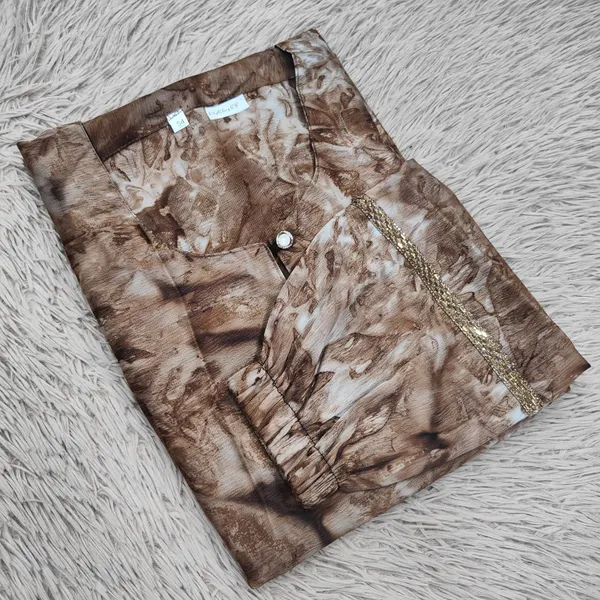 Burka with Designer Sleeves – Stylish Sleeve Pattern | BK147