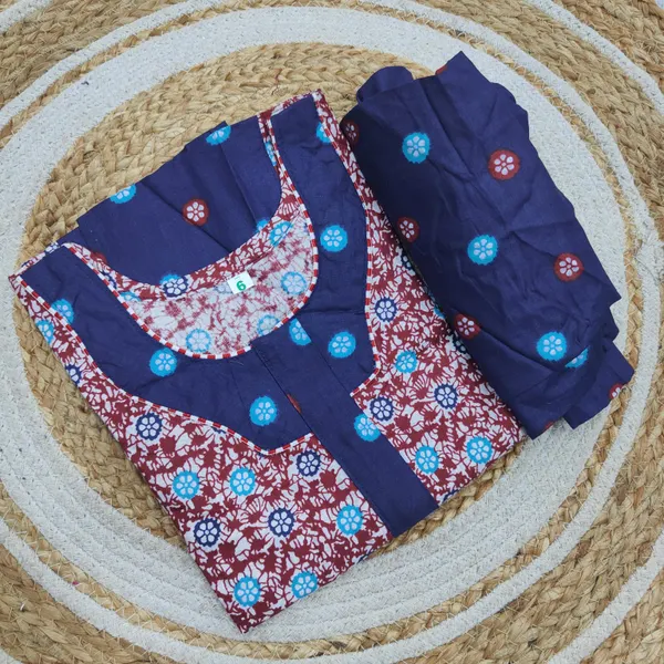 Premium Cotton Night Suit | NS487