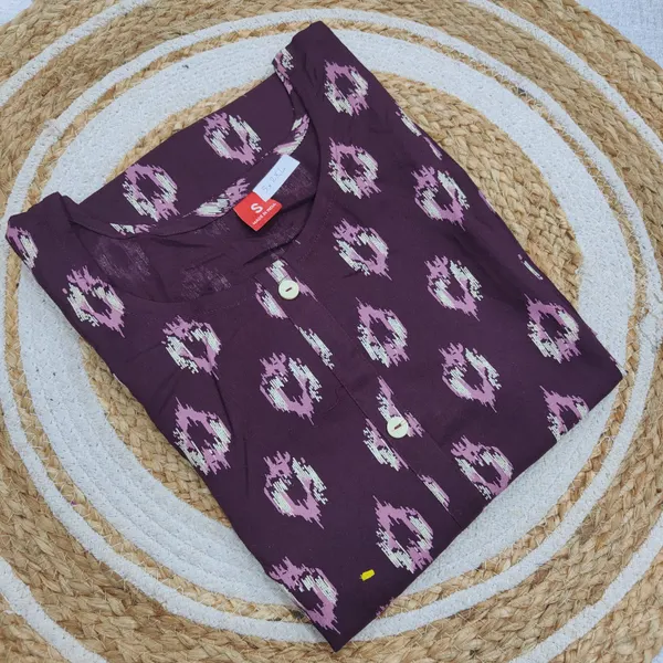 Stright Kurti with Side Cut | SD188