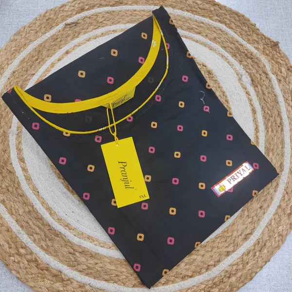 Pranjul Pure Cotton Straight Kurti | PK576
