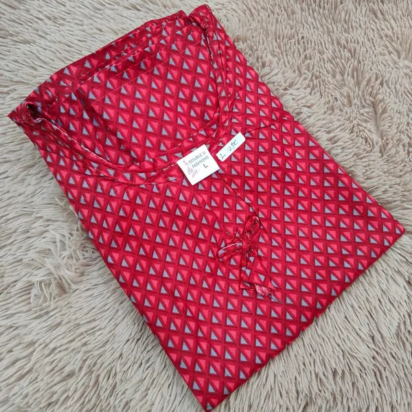 U Neck Cotton Nighty | NT273