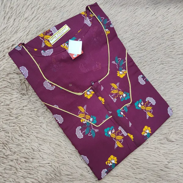 Premium Cotton Nighty 60 Inch Length | NT2940
