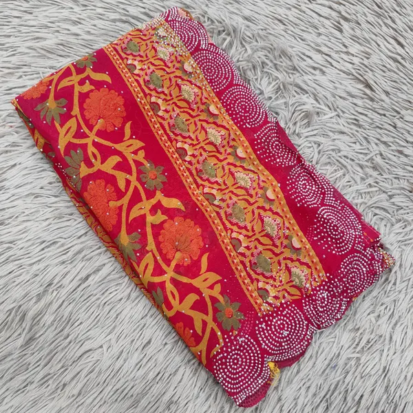Super Soft Premium Chiffon Saree | SR32