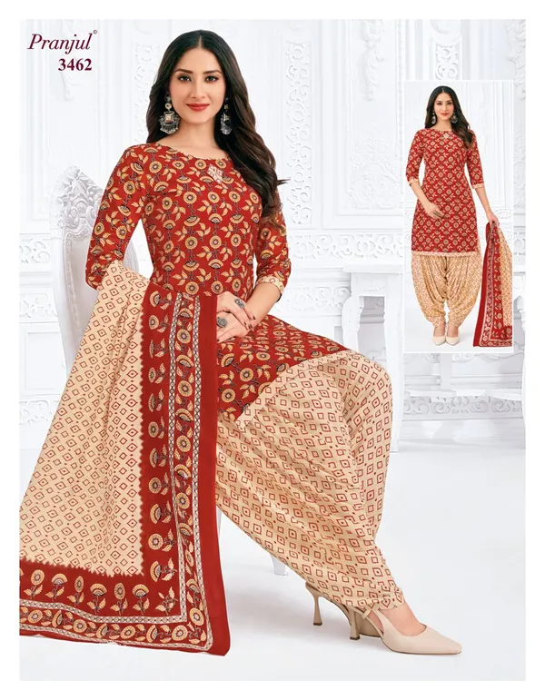 Pranjul Salwar With Patiyala Pant | SP3462