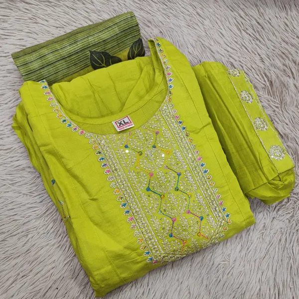 Vatican Silk Top Bottom Dupatta set Collection  | TS2320