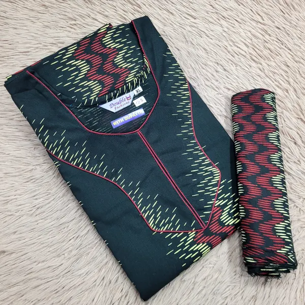 Premium Half Sleeve Shawl Nighty Set | NT3728