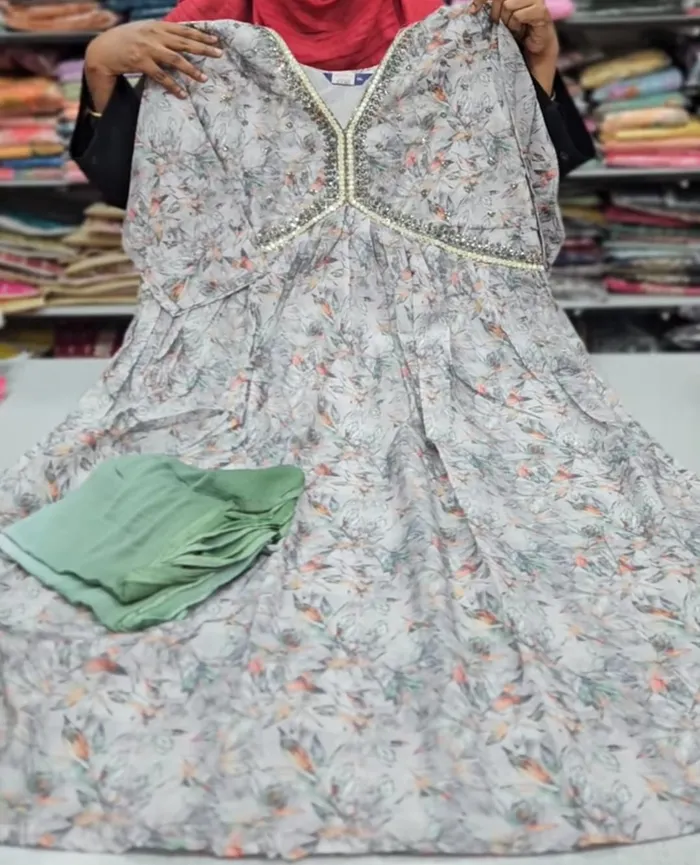 Kurti with Shawl| KS841