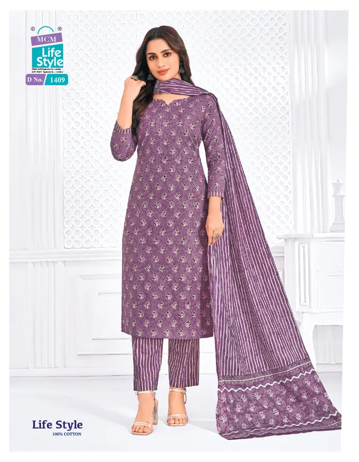 Heavy Premium Cotton Kurti Set with Dupatta | SW150