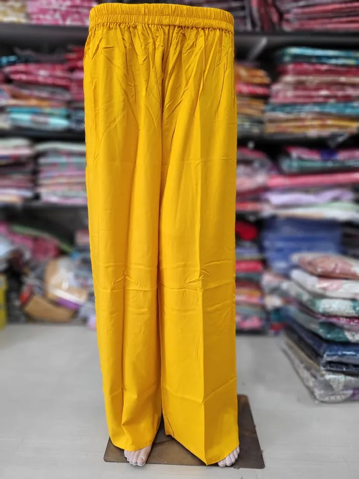 Premium Palazzo Pants with Pocket | 41" Length  | PZ11