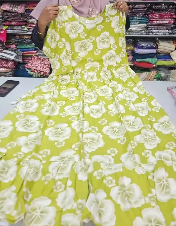 Premium Rayon Long Maxi Gown | MG237