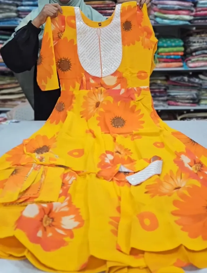 Kurti with Shawl| KS831