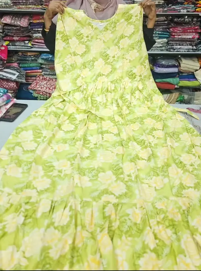 Premium Rayon Long Maxi Gown | MG241