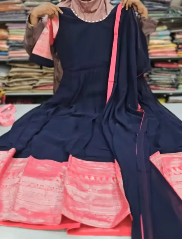 Kurti with Shawl| KS850