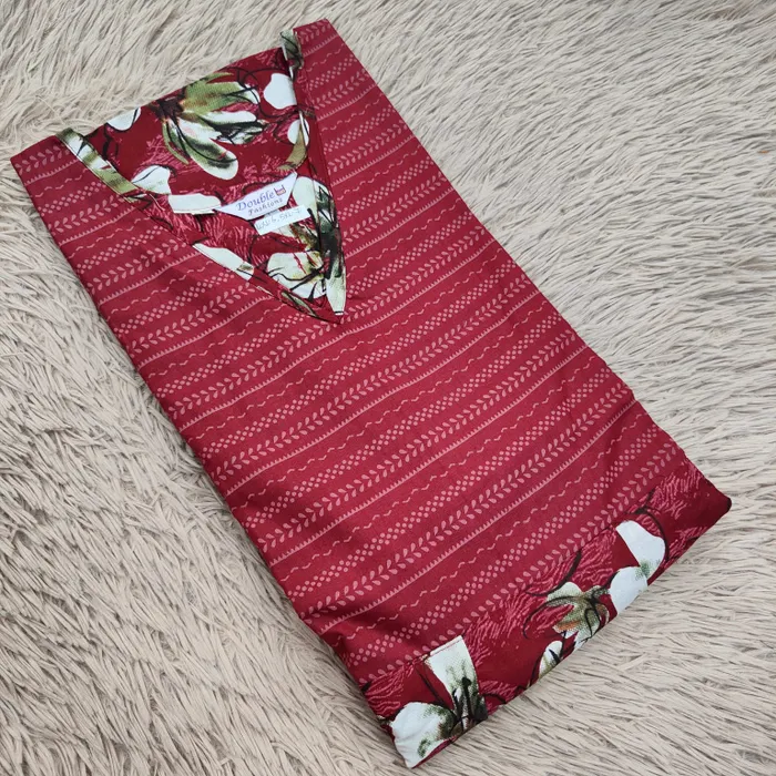 Frock Nighty – Premium Cotton | Side Pocket | Overlocked Finish | NT3383