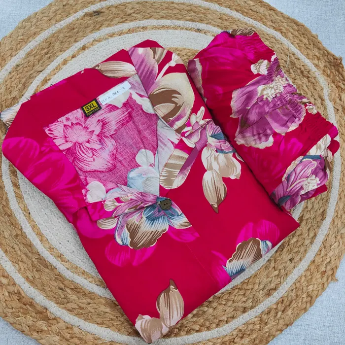 Premium 1st Quality Rayon Co-Ord Set | CO41