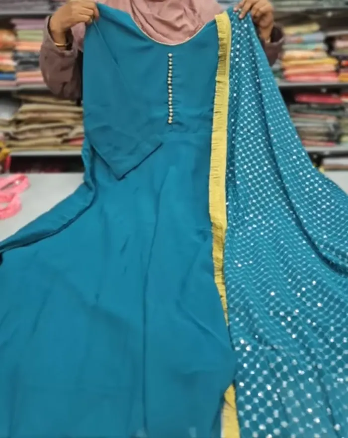 Kurti with Shawl| KS845