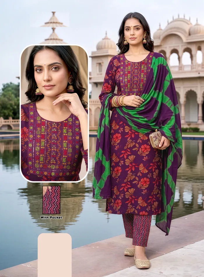 Premium Capsule Cotton straight-fit Top Bottom Dupatta | TS3312