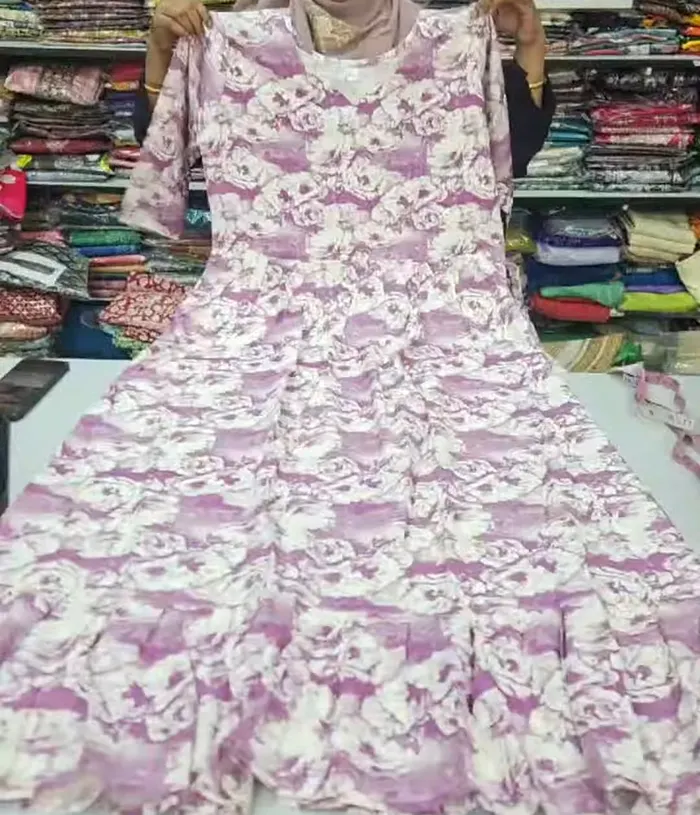 Premium Rayon Long Maxi Gown | MG242