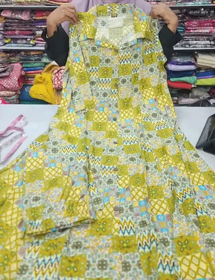 Premium 1st Quality Rayon Co-Ord Set | CO35