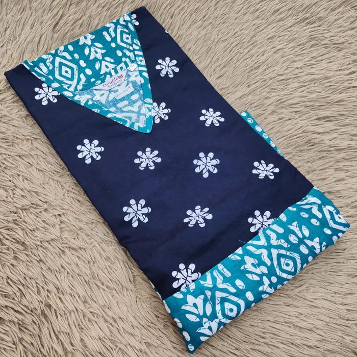 Frock Nighty – Premium Cotton | Side Pocket | Overlocked Finish | NT3387