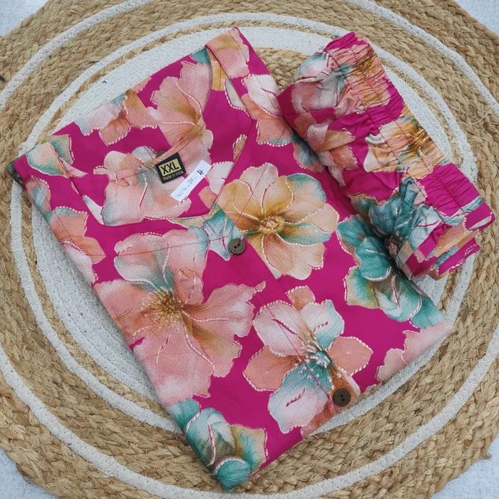 Premium Rayon Co-Ord Set  A-Line Top & Palazzo | CO13