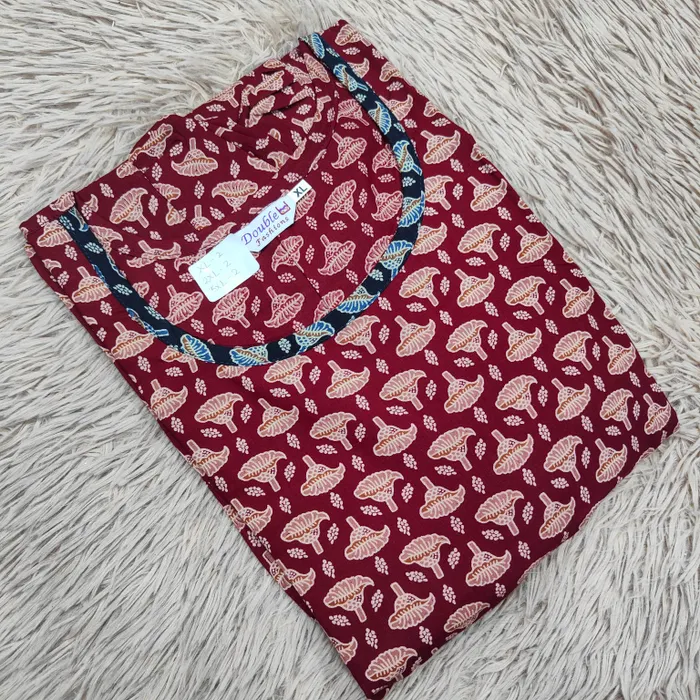 Premium Ajrak 60/60 Cotton Frock | AK1461