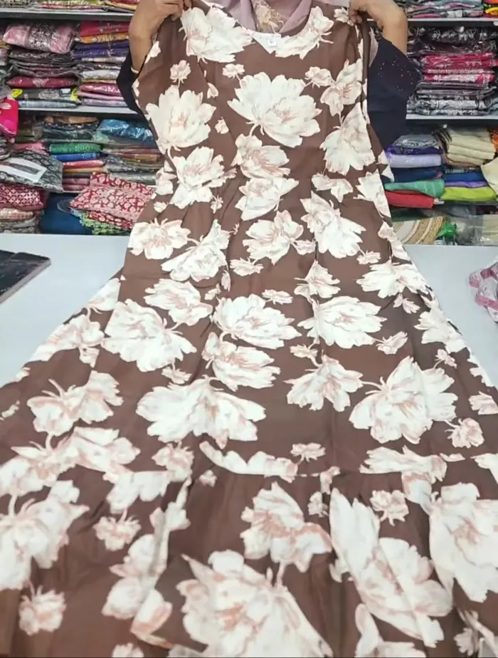 Premium Rayon Long Maxi Gown | MG235