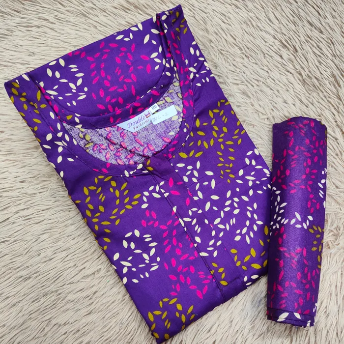 Shawl Nighty Premium Cotton | NT2483