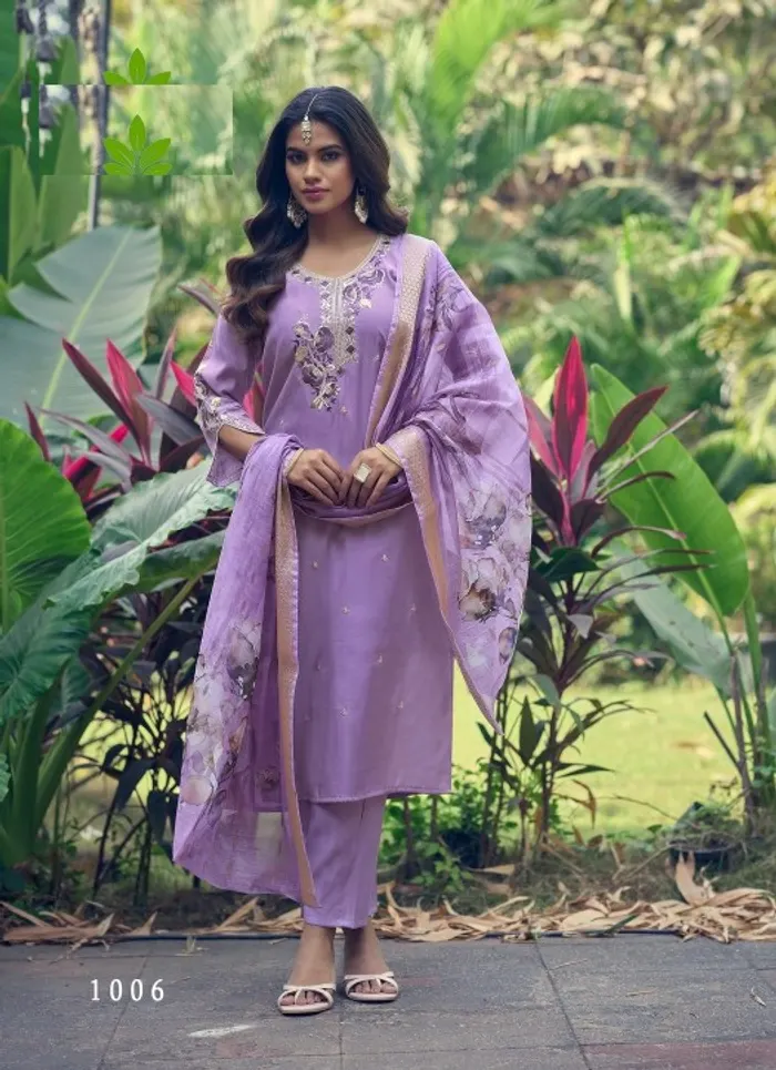 Roman Straight Kurti Bottom Dupatta Set with Side Pocket | TS3325