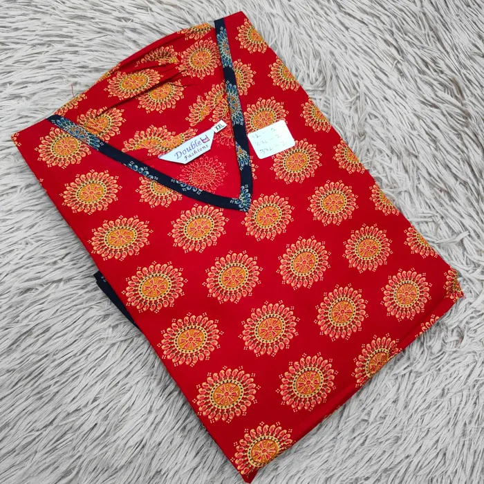 Premium Ajrak 60/60 Cotton Frock | AK1469