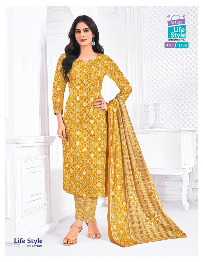 Heavy Premium Cotton Kurti Set with Dupatta | SW149