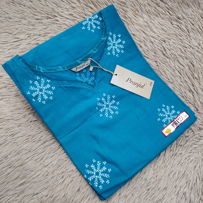 Pranjul Pure Cotton Straight Kurti | PK366