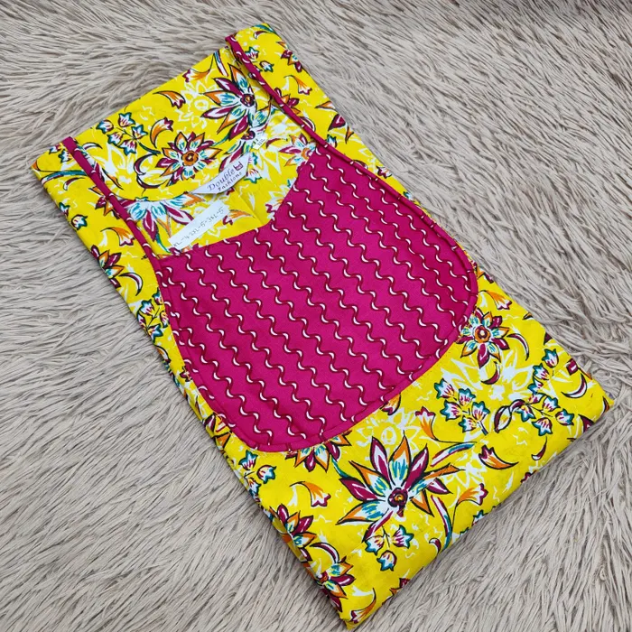 Premium Cotton Frock Style Nighty with Adjustable Rope & Side Pocket | NT3535