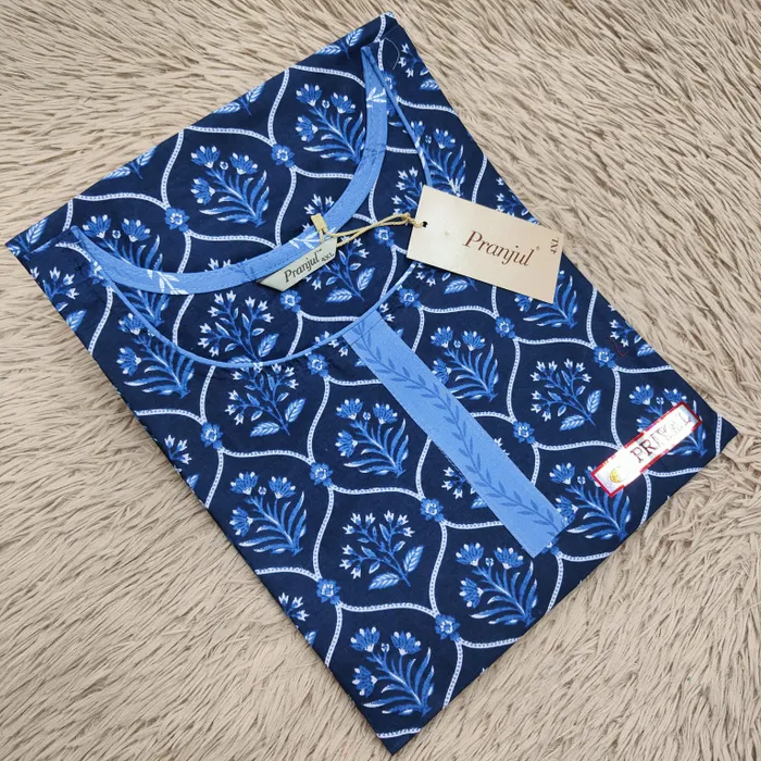 Pranjul Pure Cotton Straight Kurti | PK374