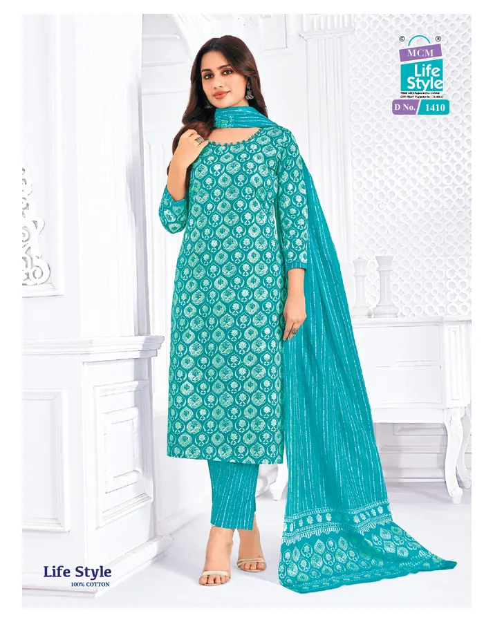 Heavy Premium Cotton Kurti Set with Dupatta | SW151
