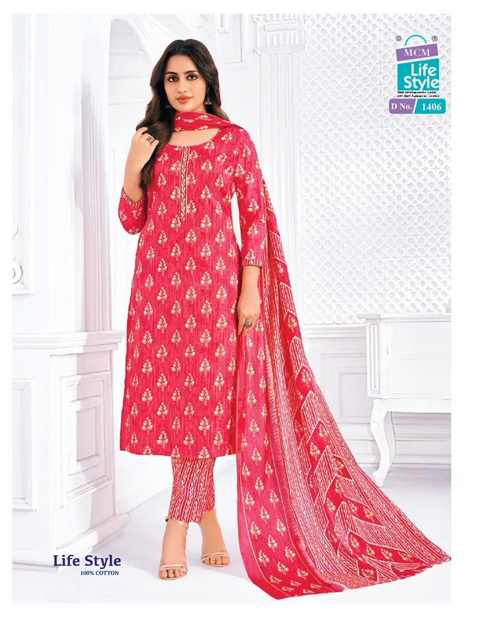 Heavy Premium Cotton Kurti Set with Dupatta | SW147