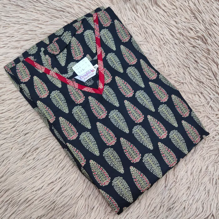 Premium Ajrak 60/60 Cotton Frock | AK1456