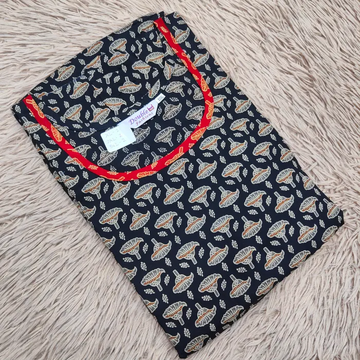 Premium Ajrak 60/60 Cotton Frock | AK1460