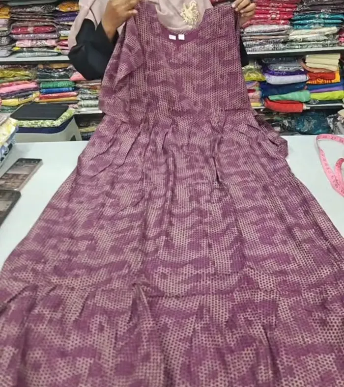 Heavy Rayon Long Maxi Gown | MG221